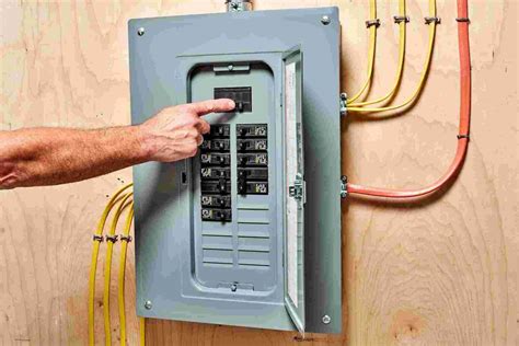 electrical fuse box shut off valve|shut off breaker in electric panel.